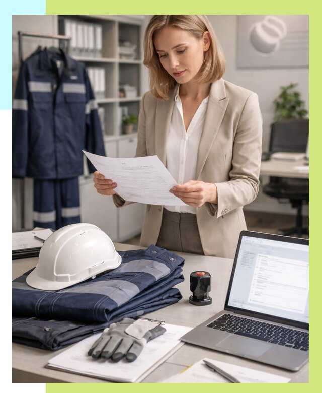 Сертификация спецодежды в Гудермесе от 7173 р. | Алешин-Гдр