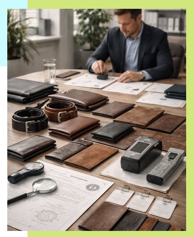 Сертификация кожаных изделий в Гудермесе от 12296 р. | Алешин-Гдр