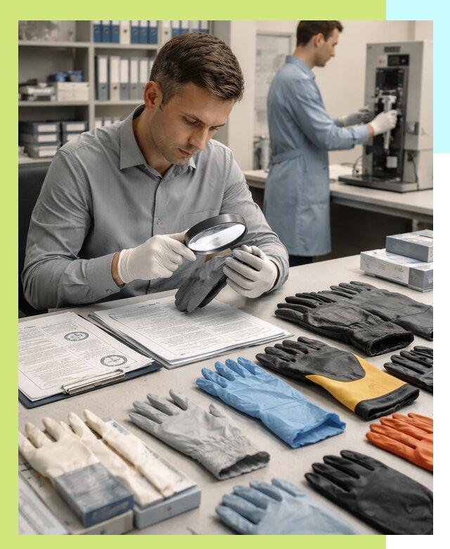 Сертификация перчаток и средств защиты продукции в Гудермесе