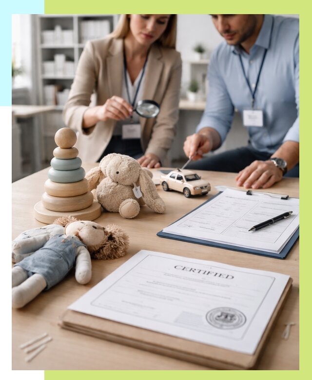 Сертификация игрушек в Гудермесе от 12296 р. | Алешин-Гдр