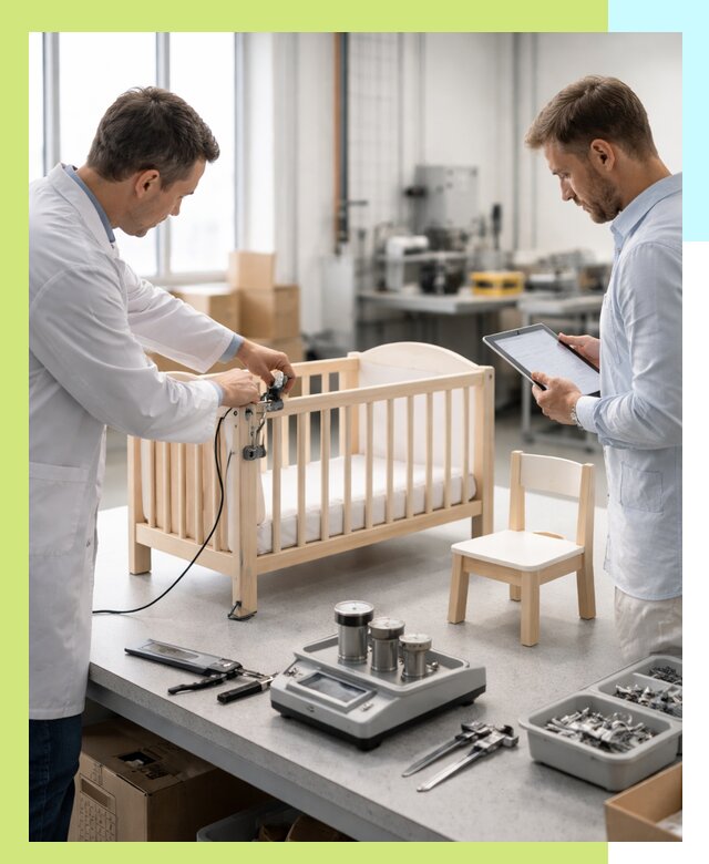 Сертификация детской мебели и проверка безопасности в Гудермесе