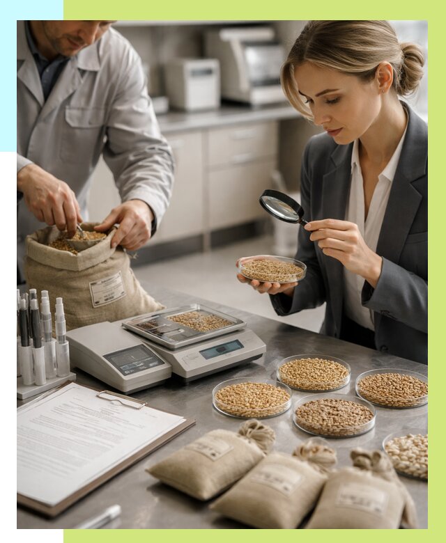 Сертификация зерна в Гудермесе по цене от 15371 р. | Алешин-Гдр