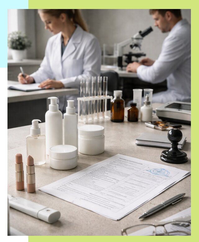 Сертификация косметики в Гудермесе от 20494 р. - Алешин-Гдр