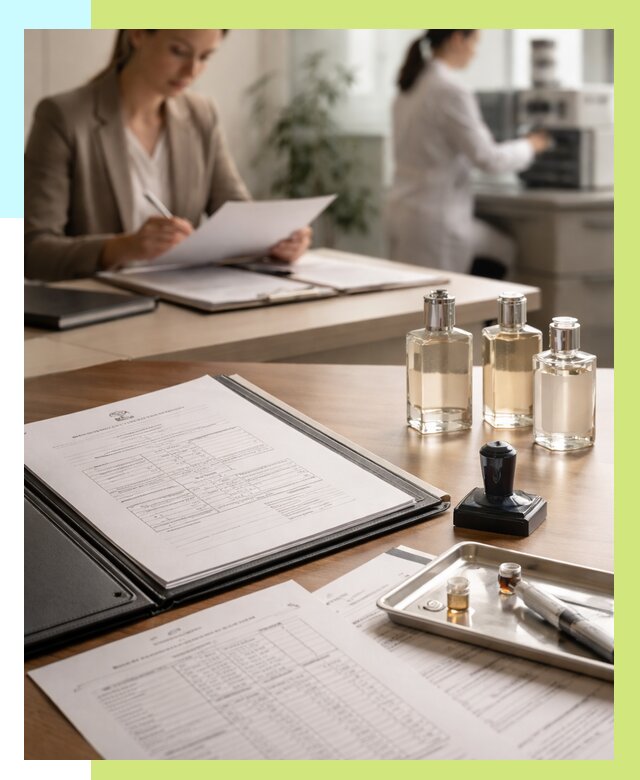 Сертификация парфюмерии в Гудермесе от 15371 р. | Алешин-Гдр