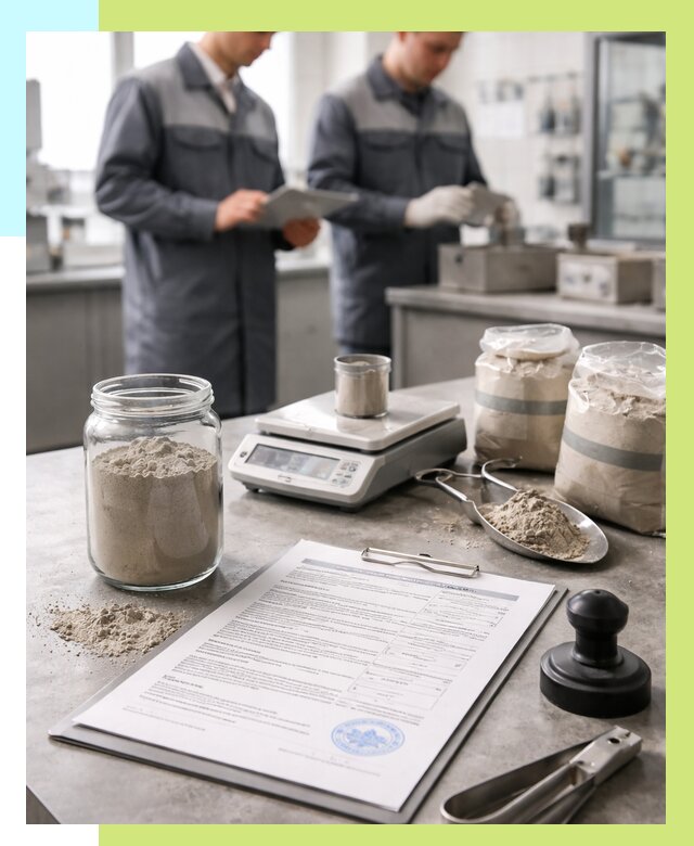 Сертификация цемента в Гудермесе от 20494 р. | Алешин-Гдр