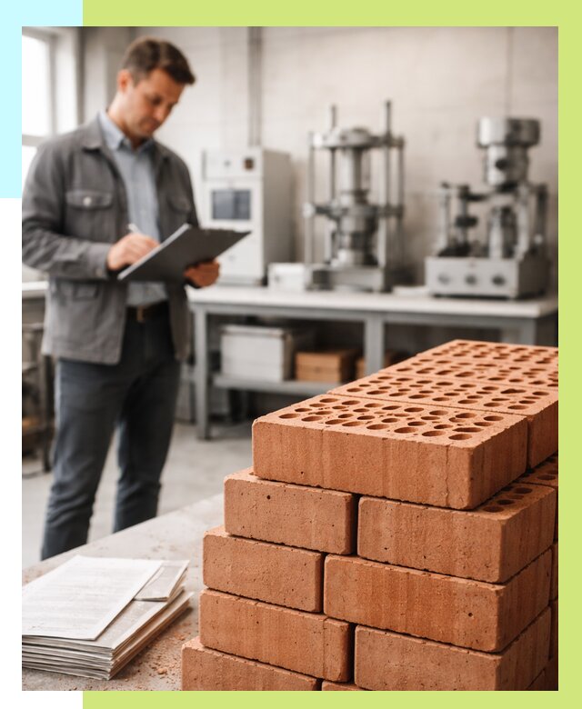 Сертификация кирпича в Гудермесе от 15371 р. | Алешин-Гдр под ключ