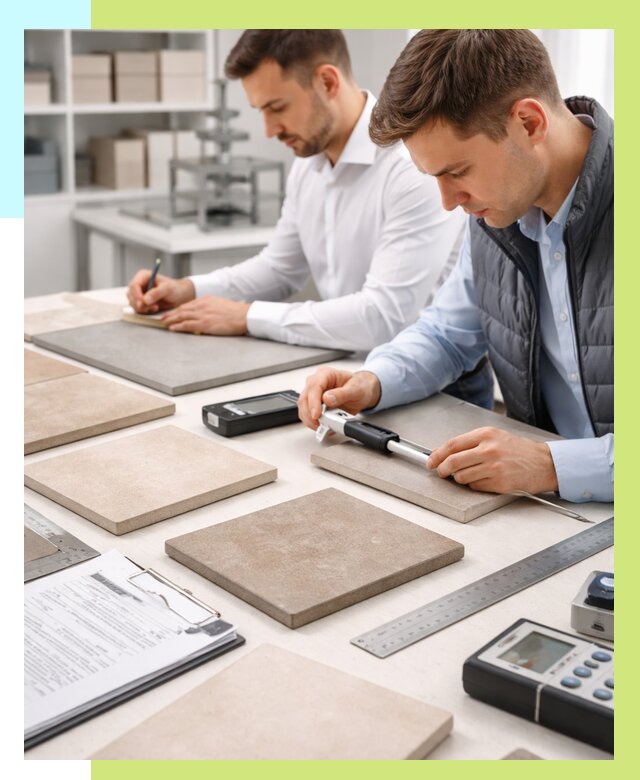 Сертификация плитки в Гудермесе от 25618 р. | Алешин-Гдр гарантия