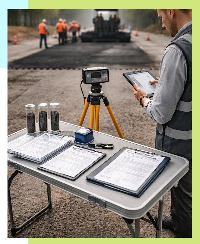 Сертификация асфальта в Гудермесе от 25618 р. | Алешин-Гдр