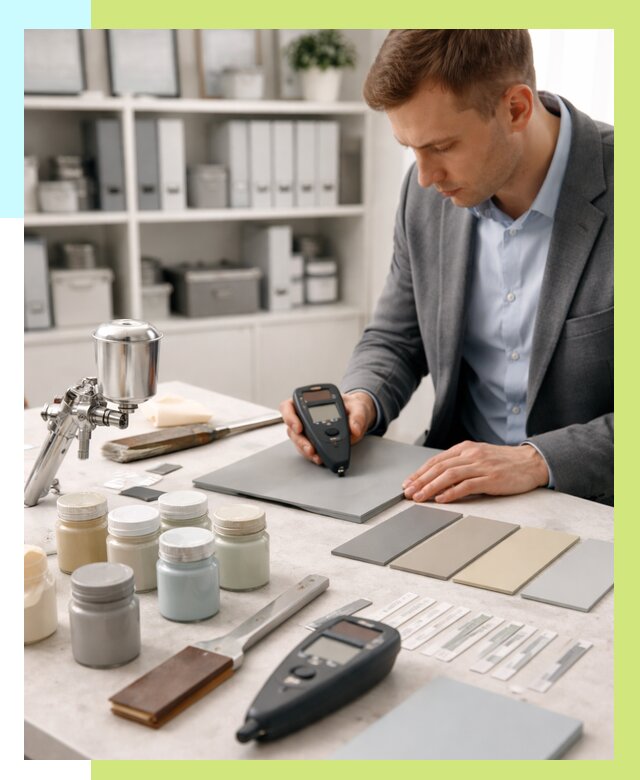 Сертификация краски в Гудермесе от 25618 р. | Алешин-Гдр центр