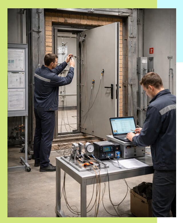 Сертификация противопожарных дверей в Гудермесе по ГОСТ и ТР