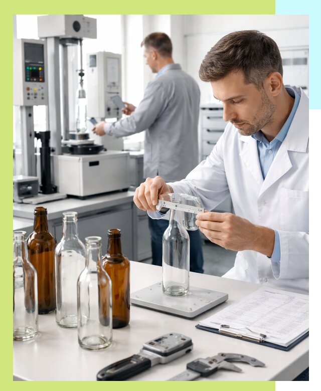 Сертификация стеклянных бутылок и сопутствующей упаковки в Гудермесе