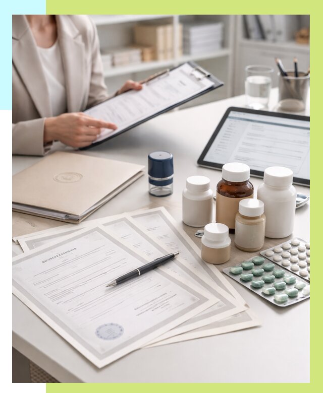 Сертификация БАД и СГР на бады в Гудермесе от 25618 р. | Алешин-Гдр