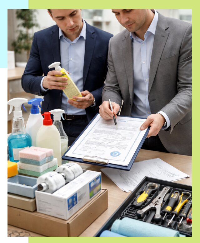 Сертификация хозяйственных товаров в Гудермесе, от 18445 р. |Алешин-Гдр