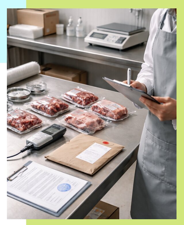 Сертификат на мясо и декларация в Гудермесе от 8710 р. | Алешин-Гдр