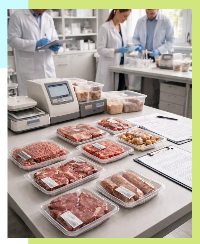 Сертификация мясной продукции в Гудермесе от 20494 р. | Алешин-Гдр