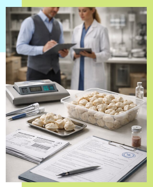 Сертификация пельменей в Гудермесе от 15371 р. срочно | Алешин-Гдр