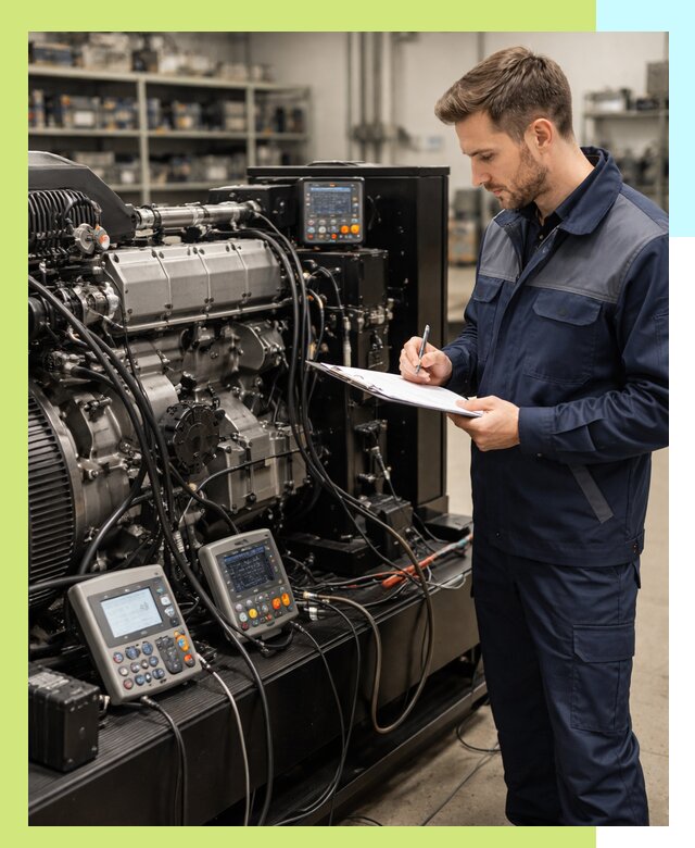 Сертификация дизельных генераторов и их оборудования в Гудермесе