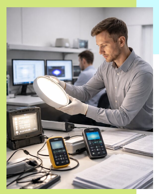 Сертификация светильников в Гудермесе: испытания и оформление