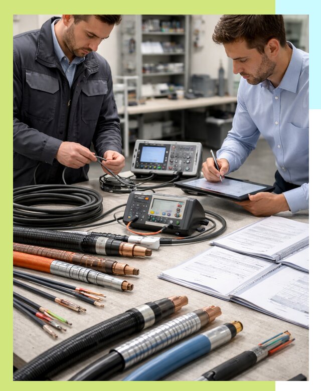 Сертификация кабеля и электропроводки в Гудермесе под ключ