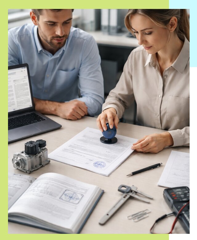 Выдача паспорта изделия и техническая экспертиза продукции в Гудермесе