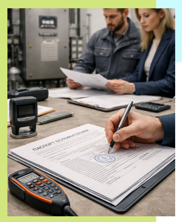 Оформление паспорта эксплуатации оборудования в Гудермесе