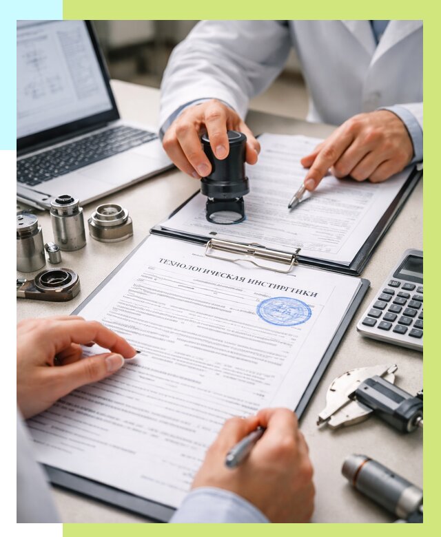 Технологическая инструкция в Гудермесе от 8710 р., под ключ Алешин-Гдр