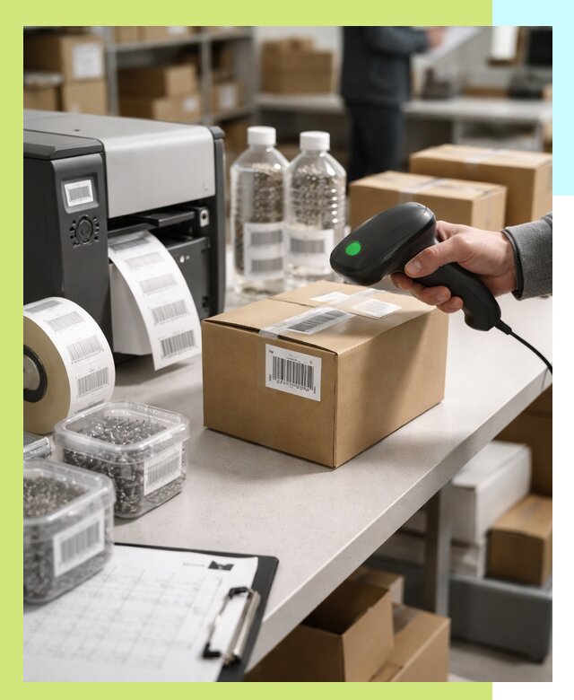 Штрихкодирование продукции и маркировка для продажи в Гудермесе