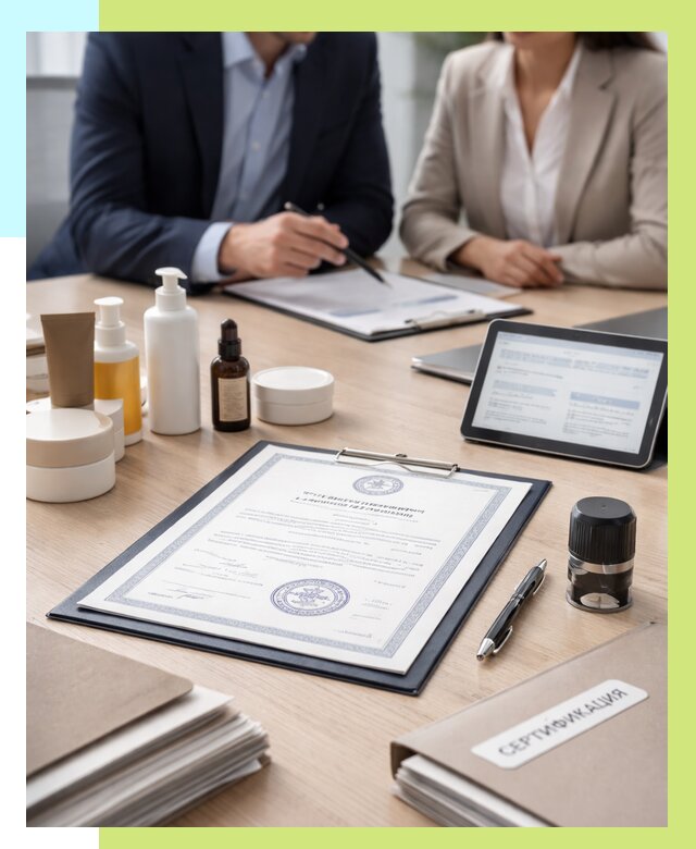 Сертификат на товар в Гудермесе от 7685 р. быстро | Алешин-Гдр