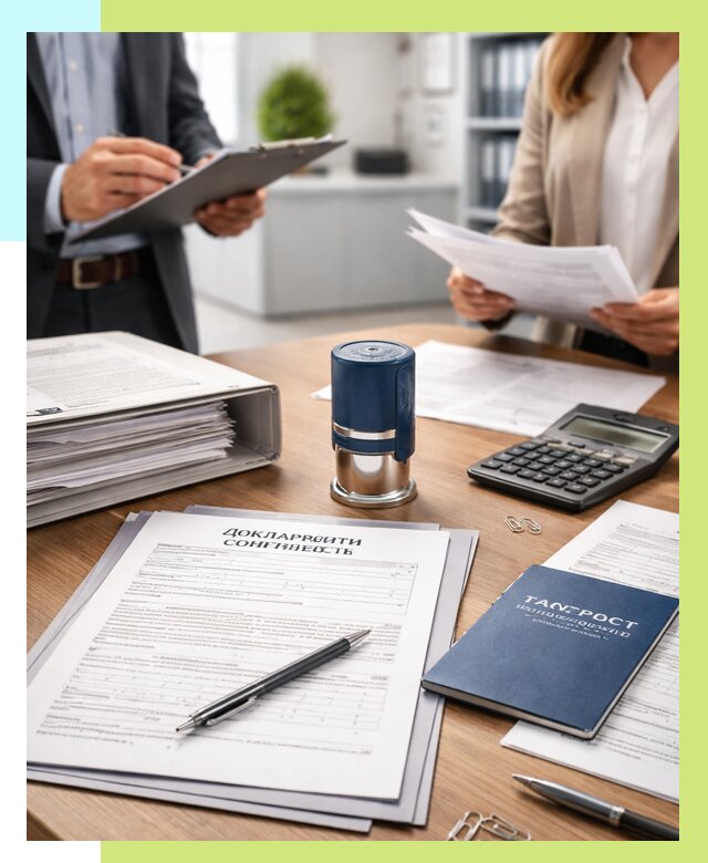 Декларация соответствия ТР ТС в Гудермесе от 8198 р., Алешин-Гдр