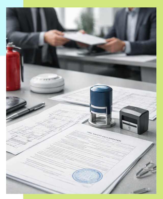 Декларация пожарной безопасности в Гудермесе от 8198 р. | Алешин-Гдр