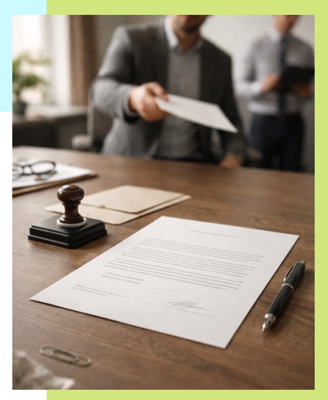 Отказное письмо по сертификации в Гудермесе от 3586 р. | Алешин-Гдр