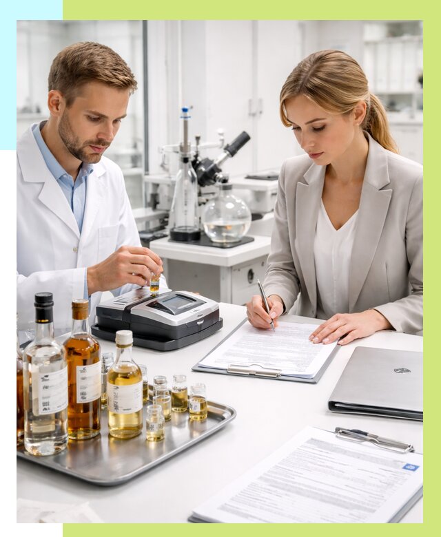 Заключение о спиртосодержании в Гудермесе, от 5124 р., Алешин-Гдр