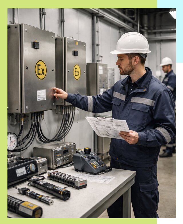 Сертификат взрывозащиты промышленного оборудования в Гудермесе