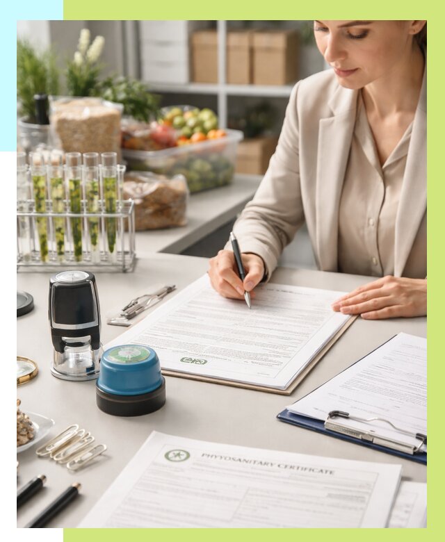 Фитосанитарный сертификат оформить в Гудермесе от 4611 р. | Алешин-Гдр