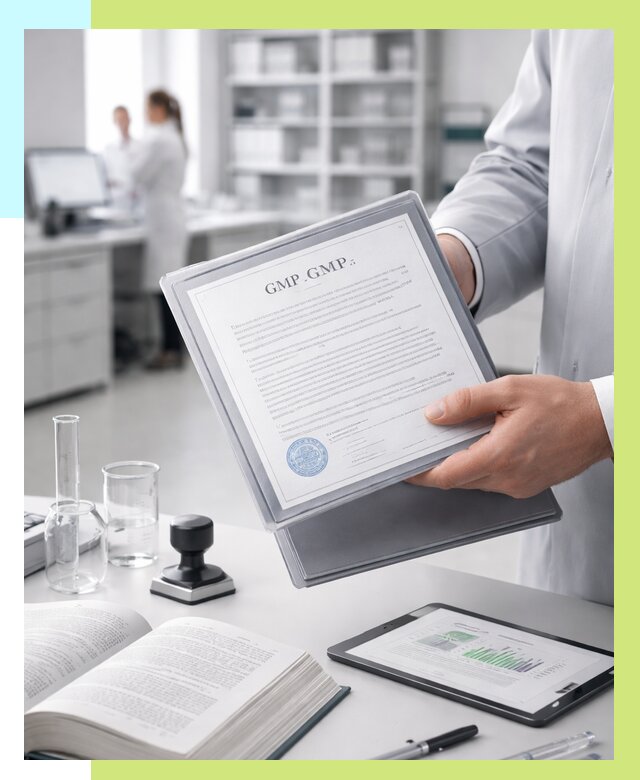 Сертификат GMP в Гудермесе под ключ от 87100 р. | Алешин-Гдр