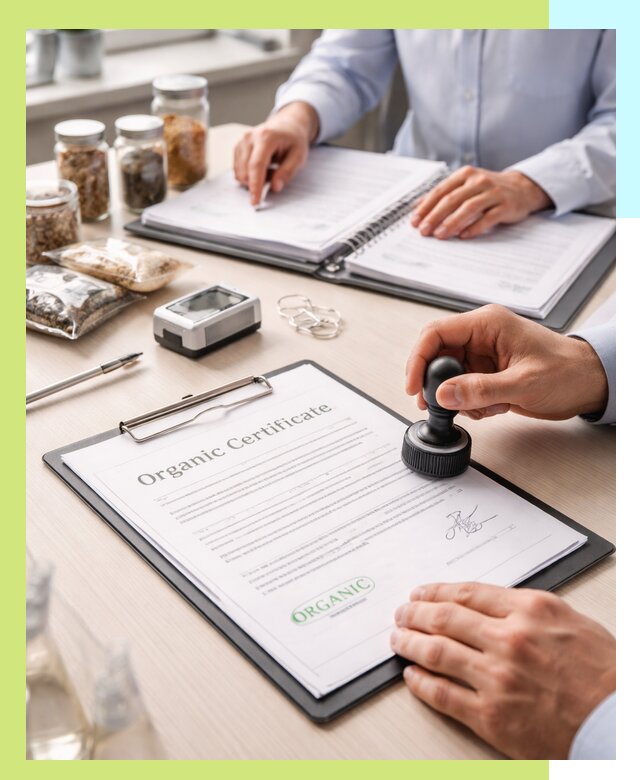 Получение органик сертификата для продукции в Гудермесе