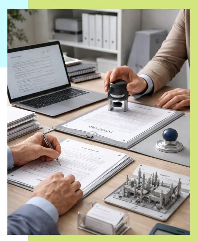 Сертификат ISO 29001 в Гудермесе под ключ от 76853 р. | Алешин-Гдр