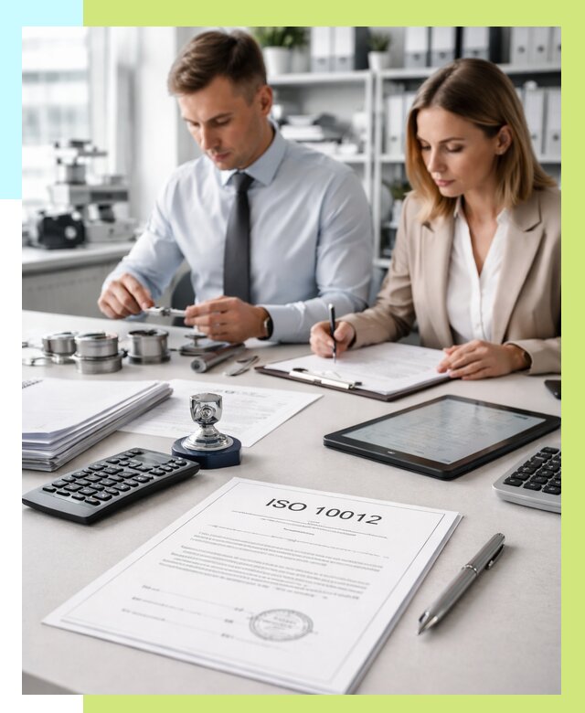 Сертификат ISO 10012 в Гудермесе от 25618 р. — Алешин-Гдр