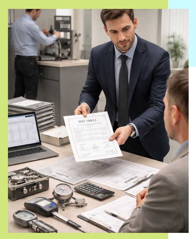 Выдача сертификата ISO 10012 по требованиям метрологии в Гудермесе